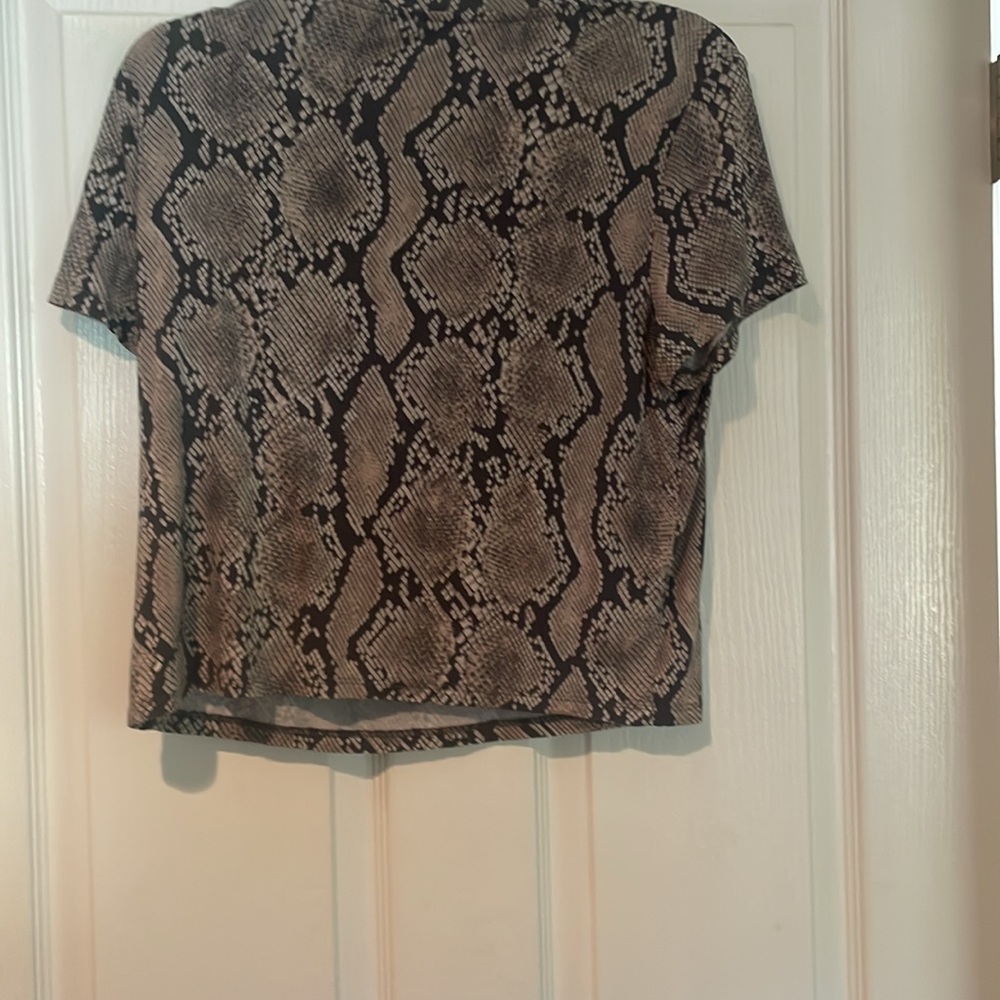 Babaton Python print Crop L - Picture 5 of 7